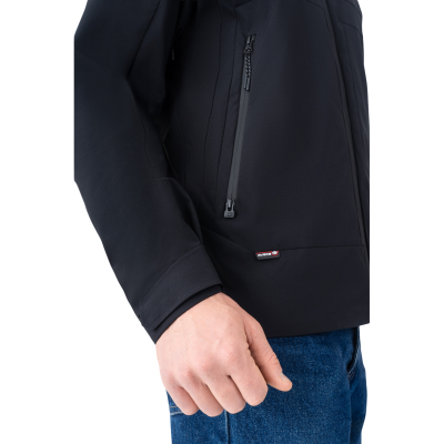 Вітровка чоловіча Avecs 50579/1 Water Resistance Чорна Вітровка чоловіча Avecs 50579/1 Water Resistance Чорна