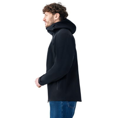 Штормівка чоловіча Avecs чорна з технологією Water Resistance Штормівка чоловіча Avecs чорна з технологією Water Resistance