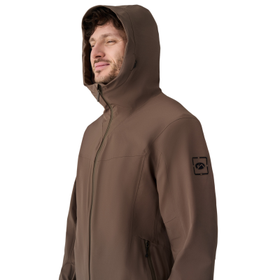 Штормівка чоловіча Avecs коричнева з технологією Water Resistance Штормівка чоловіча Avecs коричнева з технологією Water Resistance