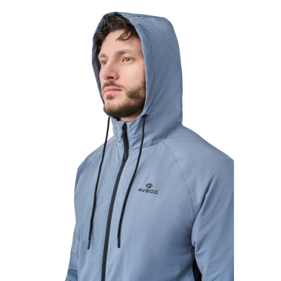 Спортивний костюм Avecs 50597/24 блакитний на сітці