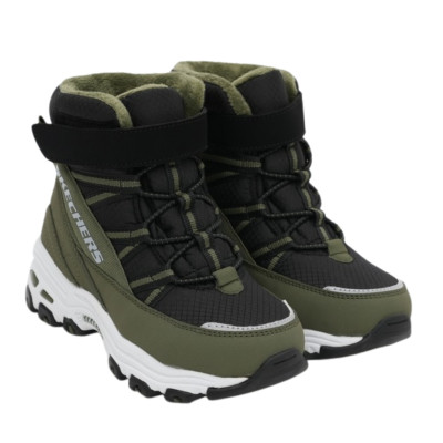 Дитячі черевики зимові Skechers D'Lites 660092L BKOL