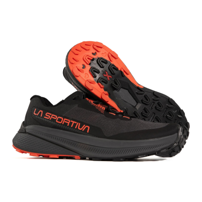 Кросівки для трейлу La Sportiva Prodigio Carbon/Cherry Tomato 56Q900322 Кросівки для трейлу La Sportiva Prodigio Carbon/Cherry Tomato 56Q900322