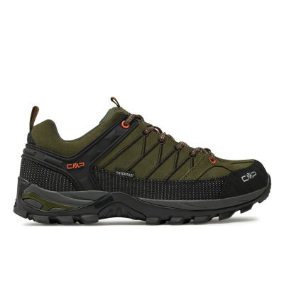 Кросівки трекінгові чоловічі CMP Rigel Low Trekking Waterproof Олива Кросівки трекінгові чоловічі CMP Rigel Low Trekking Waterproof Олива