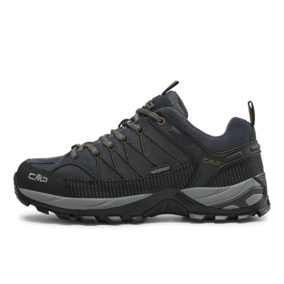 Кросівки трекінгові чоловічі CMP Rigel Low Trekking Waterproof Сірі Кросівки трекінгові чоловічі CMP Rigel Low Trekking Waterproof Сірі