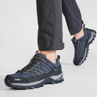 Кросівки трекінгові чоловічі CMP Rigel Low Trekking Waterproof Сірі Кросівки трекінгові чоловічі CMP Rigel Low Trekking Waterproof Сірі