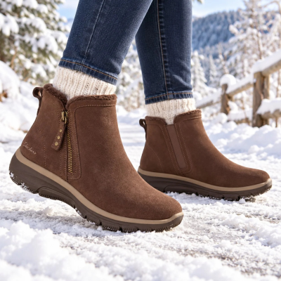 Черевики жіночі Skechers Easy Going 168188 CHOC Шоколадні Черевики жіночі Skechers Easy Going 168188 CHOC Шоколадні