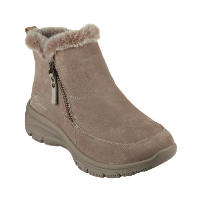 Черевики жіночі Skechers Relaxed Fit: Easy Going - Cool Zip! Бежеві