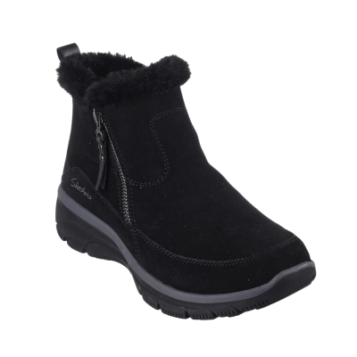 Черевики жіночі Skechers Relaxed Fit: Easy Going - Cool Zip! Чорні
