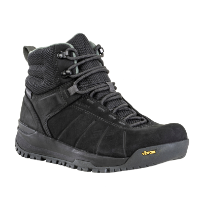 Черевики чоловічі трекінгові зимові Oboz Andesite II Mid Insulated Waterproof Чорні Черевики чоловічі трекінгові зимові Oboz Andesite II Mid Insulated Waterproof Чорні