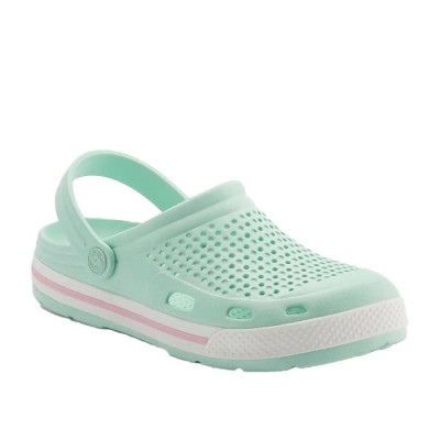 Сабо (крокси) жіночі COQUI LINDO (6413 Lt. mint/White) мятний Сабо (крокси) жіночі COQUI LINDO (6413 Lt. mint/White) мятний