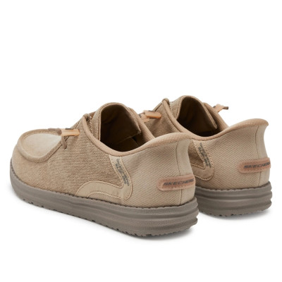 Мокасини чоловічі Skechers Melson Coronado Бежеві