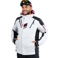 Горнолыжная куртка мужская Freever NF 21643 белая Горнолыжная куртка мужская Freever NF 21643 белая