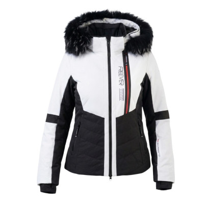 Жіноча гірськолижна куртка Freever NF 21630 біла