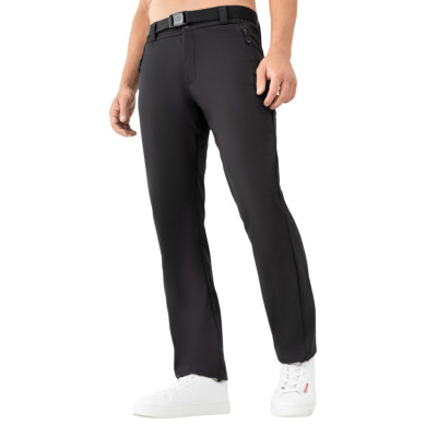 Штани трекінгові чоловічі Avecs SoftShell чорні