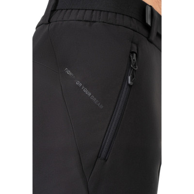 Штани трекінгові чоловічі Avecs SoftShell чорні