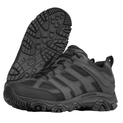 Кросівки тактичні чоловічі Merrell MOAB 3 Low Tactical Waterproof - Black