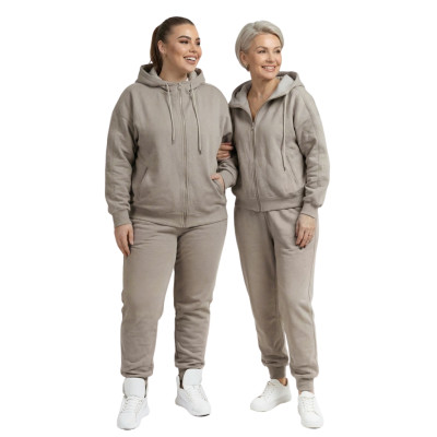 Спортивний костюм жіночий Freever NF 5619 бежевий