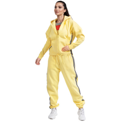 Жіночий теплий спортивний костюм Freever NF 5416-5823 жовтий