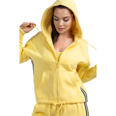 Жіночий теплий спортивний костюм Freever NF 5416-5823 жовтий