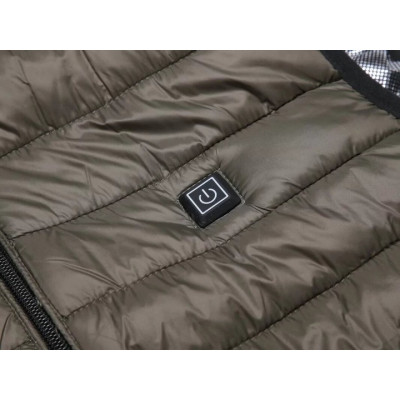 Чоловіча жилетка Glo-Story з електропідігрівом MMJ-4230-2 хакі