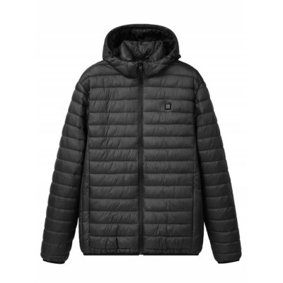 Чоловіча куртка з електропідігрівом Glo-story MMA-3171 чорна