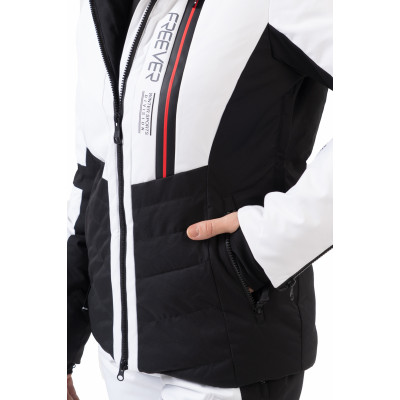Жіноча гірськолижна куртка Freever NF 21630 біла