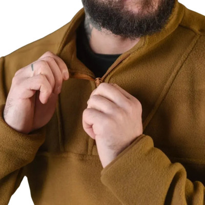 Флісовий убакс чоловічий 7.62 койот