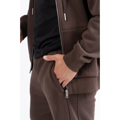 Чоловічий спортивний костюм Freever NF 8419-8834 коричневий