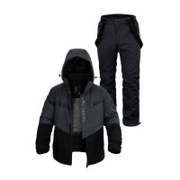 Мужской лыжный костюм Freever 21786-21693 серый