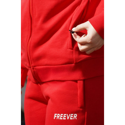 Спортивний костюм жіночий Freever UF 8710 червоний