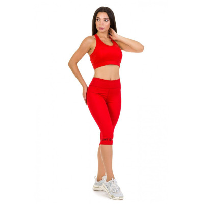 Спортивные бриджи женские Freever GF 18135 красные