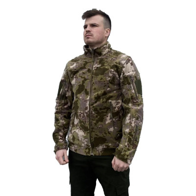 Флісова кофта тактична Single Sword мультикам