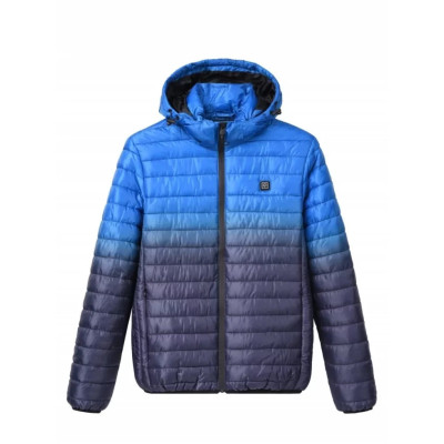 Куртка чоловіча з електропідігрівом Glo-Story Синя Куртка чоловіча з електропідігрівом Glo-Story Синя