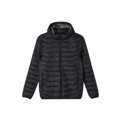 Куртка чоловіча з електропідігрівом Glo-Story Чорна Куртка чоловіча з електропідігрівом Glo-Story Чорна