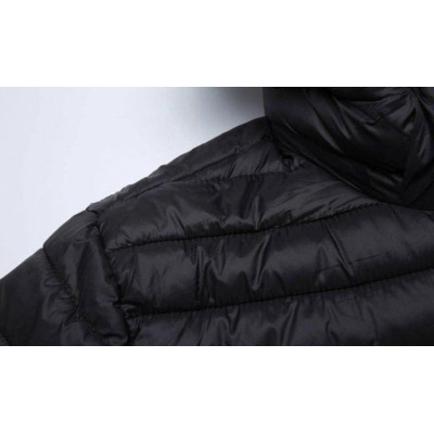 Куртка чоловіча з електропідігрівом Glo-Story Чорна