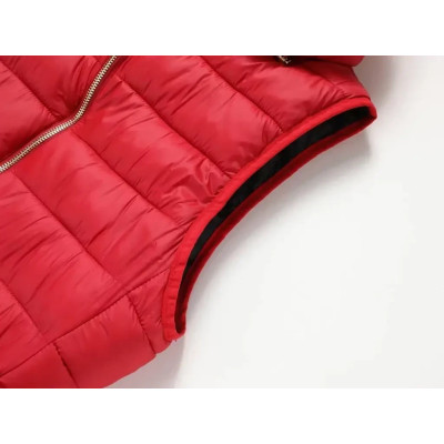 Жилетка жіноча з електропідігрівом батальна Glo-story Червона Жилетка жіноча з електропідігрівом батальна Glo-story Червона