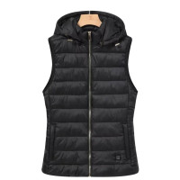 Жилетка женская с электроподогревом Glo-story Черная Жилетка женская с электроподогревом Glo-story Черная