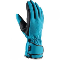 Рукавички гірськолижні жіночі Viking Sonja Блакитні