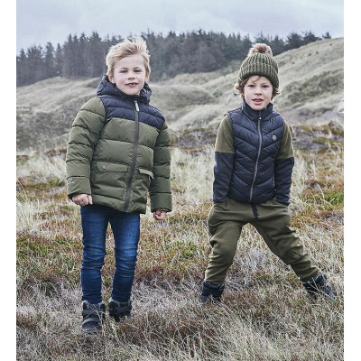 Куртка гірськолижна дитяча Color Kids AW22 Dark Olive