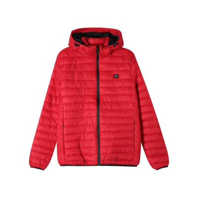 Куртка чоловіча з електропідігрівом Glo-Story Червона Куртка чоловіча з електропідігрівом Glo-Story Червона