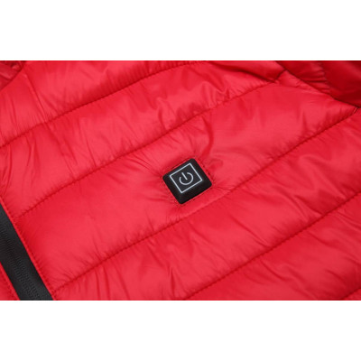 Куртка мужская с электроподогревом Glo-Story Красная