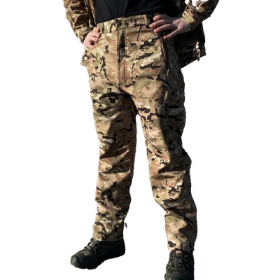 Штани військові Soft Shell CP Multicam