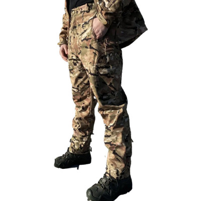 Штани військові Soft Shell CP Multicam