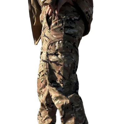 Штани військові Soft Shell CP Multicam