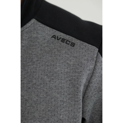 Спортивний костюм батальний Avecs 50258B/2 сірий