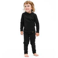 Термобілизна дитяча (комплект) Turbat Yeti Kids Black