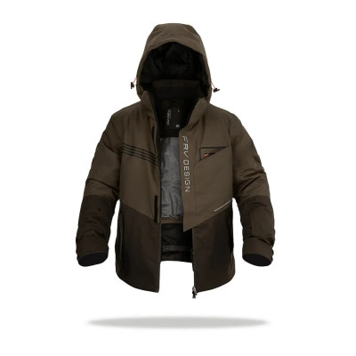 Куртка гірськолижна чоловіча Freever AF 21786 Хакі