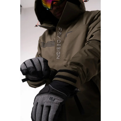 Куртка гірськолижна чоловіча Freever AF 21786 Хакі