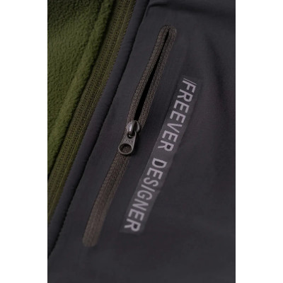 Флісова кофта чоловіча Freever UF8411 хакі