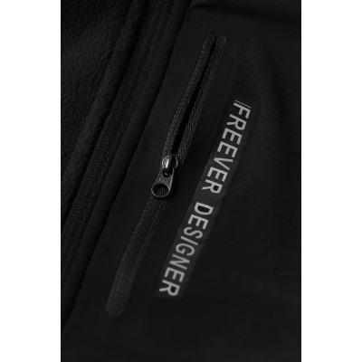 Флісова кофта чоловіча Freever UF8411 чорна